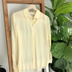 Everlane - NWOT The Clean Silk Relaxed Shirt
